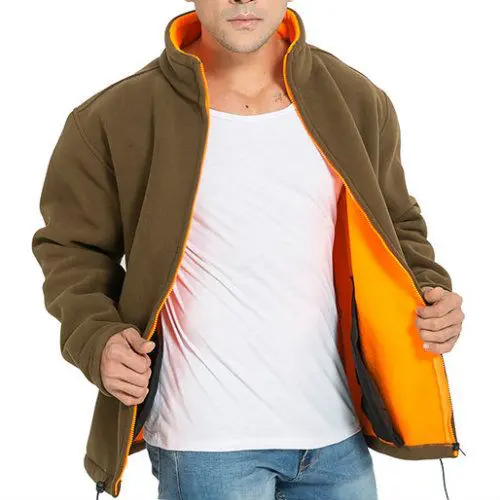 unisex fleece jackets wholesale